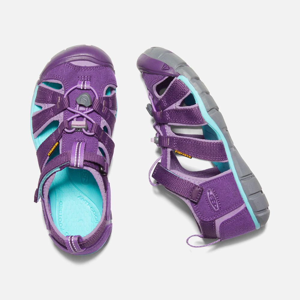 Sandalias Keen Mexico Morados - Niños Seacamp Ii Cnx - SE0234615